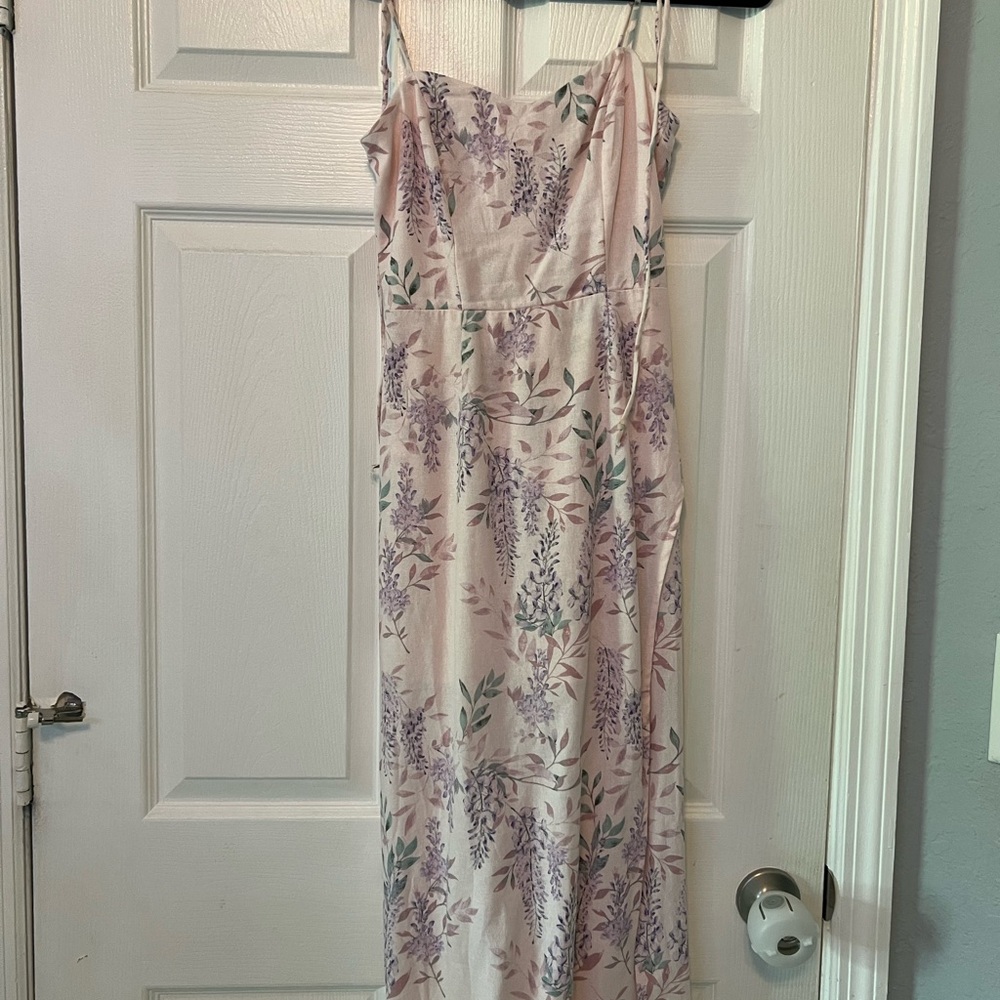 Miami Pink and Purple Floral Dress